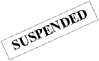 Text Box: SUSPENDED